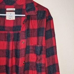 American Eagle Plaid Flannel XL